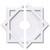 Ekena Millwork Axel Ceiling Medallion - Primed Polyurethaneurethane - CMP40AL2-07000