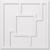 Ekena Millwork Axel Ceiling Medallion - Primed Polyurethaneurethane - CMP40KX