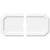 Ekena Millwork Axel Ceiling Medallion - Primed Polyurethaneurethane - CMP40X20ED2-02000