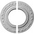 Ekena Millwork Andrea Ceiling Medallion - Primed Polyurethane - CM08AD2