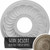 Ekena Millwork Blackthorn Ceiling Medallion - Primed Polyurethane - CM11BLGDC