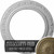 Ekena Millwork Andrea Ceiling Medallion - Primed Polyurethane - CM12ADMMC