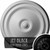 Ekena Millwork Reece Ceiling Medallion - Primed Polyurethane - CM12REBLF