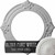 Ekena Millwork Benson Ceiling Medallion - Primed Polyurethane - CM13BNUWF