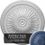 Ekena Millwork Alexa Ceiling Medallion - Primed Polyurethane - CM14AXAMF
