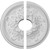 Ekena Millwork Katheryn Ceiling Medallion - Primed Polyurethane - CM14KT2-03500