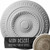Ekena Millwork Artis Ceiling Medallion - Primed Polyurethane - CM15ARGDC