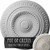 Ekena Millwork Artis Ceiling Medallion - Primed Polyurethane - CM15ARPCC