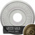 Ekena Millwork Berkshire Ceiling Medallion - Primed Polyurethane - CM15BEGGS