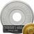 Ekena Millwork Berkshire Ceiling Medallion - Primed Polyurethane - CM15BEPGS