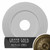 Ekena Millwork Adonis Ceiling Medallion - Primed Polyurethane - CM16ADGGS