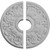 Ekena Millwork Apollo Ceiling Medallion - Primed Polyurethane - CM16AP2