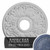 Ekena Millwork Apollo Ceiling Medallion - Primed Polyurethane - CM16APAMC
