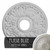 Ekena Millwork Apollo Ceiling Medallion - Primed Polyurethane - CM16APFBS