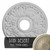 Ekena Millwork Apollo Ceiling Medallion - Primed Polyurethane - CM16APGDF