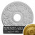Ekena Millwork Apollo Ceiling Medallion - Primed Polyurethane - CM16APPGS