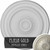 Ekena Millwork Kepler Traditional Ceiling Medallion - Primed Polyurethane - CM16KPFLS