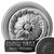 Ekena Millwork Wigan Ceiling Medallion - Primed Polyurethane - CM16WGPTC