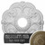 Ekena Millwork Rotherham Ceiling Medallion - Primed Polyurethane - CM17ROMMF