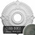 Ekena Millwork Attica Ceiling Medallion - Primed Polyurethane - CM18ATCBC
