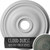 Ekena Millwork Bradford Ceiling Medallion - Primed Polyurethane - CM18BRCBC