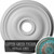 Ekena Millwork Bradford Ceiling Medallion - Primed Polyurethane - CM18BRCGS