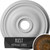 Ekena Millwork Bradford Ceiling Medallion - Primed Polyurethane - CM18BRRUS