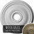 Ekena Millwork Bradford Ceiling Medallion - Primed Polyurethane - CM18BRWHC