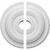 Ekena Millwork Niobe Ceiling Medallion - Primed Polyurethane - CM18NI2-03500