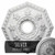 Ekena Millwork Nottingham Ceiling Medallion - Primed Polyurethane - CM18NTSLS