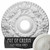 Ekena Millwork Rose Ceiling Medallion - Primed Polyurethane - CM18ROPCF