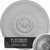 Ekena Millwork Bailey Ceiling Medallion - Primed Polyurethane - CM19BIPLS