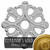 Ekena Millwork Angel Ceiling Medallion - Primed Polyurethane - CM20ANPGS