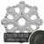 Ekena Millwork Angel Ceiling Medallion - Primed Polyurethane - CM20ANPTC