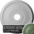 Ekena Millwork Berkshire Ceiling Medallion - Primed Polyurethane - CM20BE1AGF
