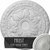 Ekena Millwork Baile Ceiling Medallion - Primed Polyurethane - CM20BLFRF