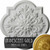 Ekena Millwork Bonetti Ceiling Medallion - Primed Polyurethane - CM20BOIGS