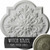 Ekena Millwork Bonetti Ceiling Medallion - Primed Polyurethane - CM20BOWHF