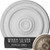 Ekena Millwork Kepler Traditional Ceiling Medallion - Primed Polyurethane - CM20KPWSS