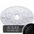 Ekena Millwork Alexa Ceiling Medallion - Primed Polyurethane - CM21X30ALBLF