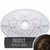 Ekena Millwork Alexa Ceiling Medallion - Primed Polyurethane - CM21X30ALBZS