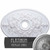 Ekena Millwork Alexa Ceiling Medallion - Primed Polyurethane - CM21X30ALPLS