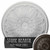 Ekena Millwork Bordeaux Ceiling Medallion - Primed Polyurethane - CM22BOSHF