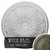 Ekena Millwork Bordeaux Ceiling Medallion - Primed Polyurethane - CM22BOWHF