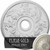 Ekena Millwork Acanthus Twist Ceiling Medallion - Primed Polyurethane - CM23ACFLS
