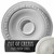 Ekena Millwork Caputo Ceiling Medallion - Primed Polyurethane - CM24CAPCF