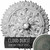 Ekena Millwork Lariah Ceiling Medallion - Primed Polyurethane - CM24LACBC