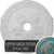 Ekena Millwork Attica with Rose Ceiling Medallion - Primed Polyurethane - CM26ATCGS