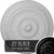 Ekena Millwork Christopher Ceiling Medallion - Primed Polyurethane - CM26CSBLF