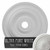 Ekena Millwork Jefferson Ceiling Medallion - Primed Polyurethane - CM26JEUWF